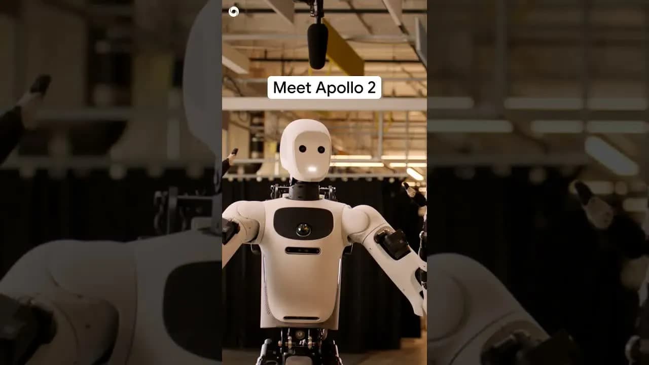 Робот Apptronik Apollo 2 на Gemini Robotics 2 рассказал о своих испытаниях в новом видео DeepMind